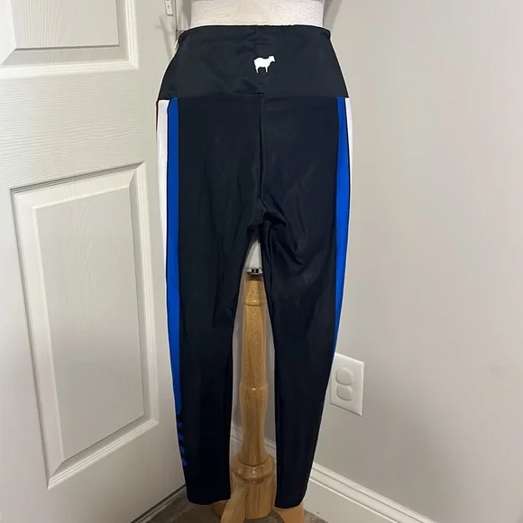 Goldsheep red, white and blue, stars & stripesblack 2 piece workout set